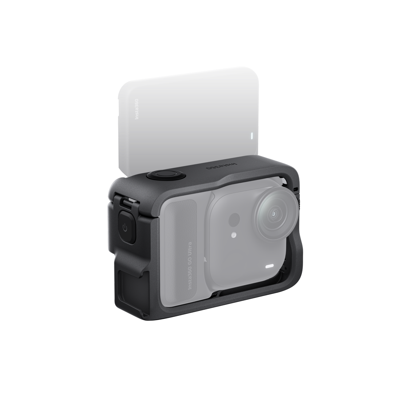 Insta360 GO Ultra u zaštitnom okviru