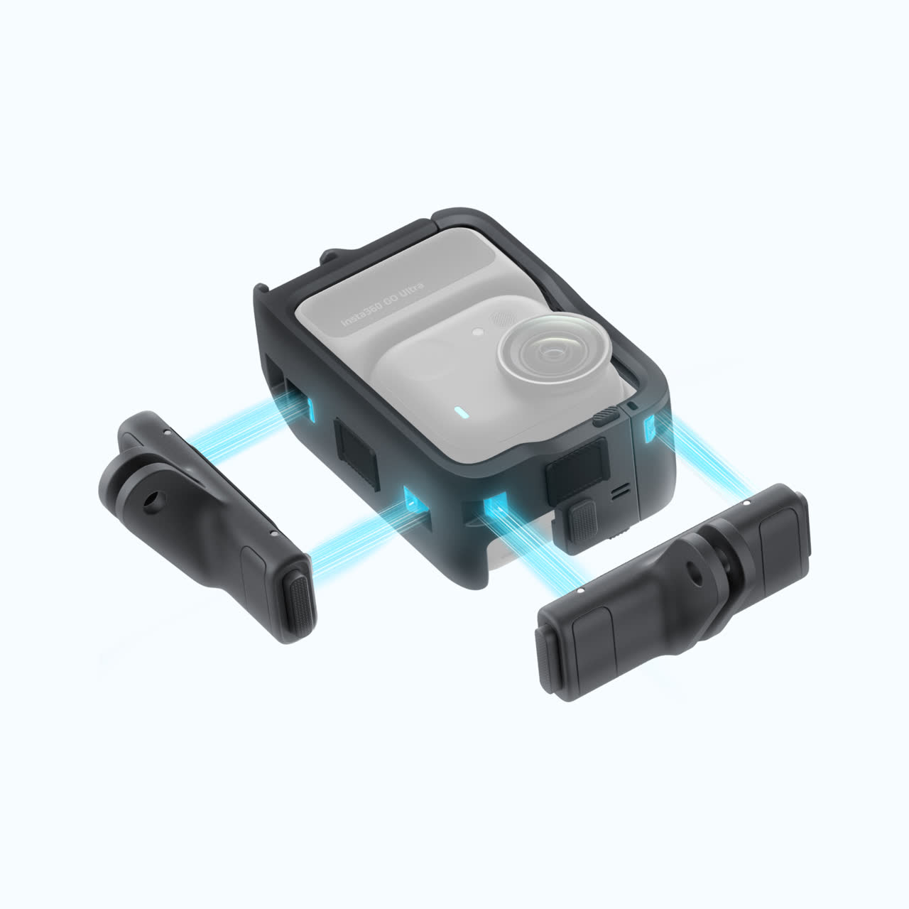Insta360 GO Ultra u zaštitnom okviru