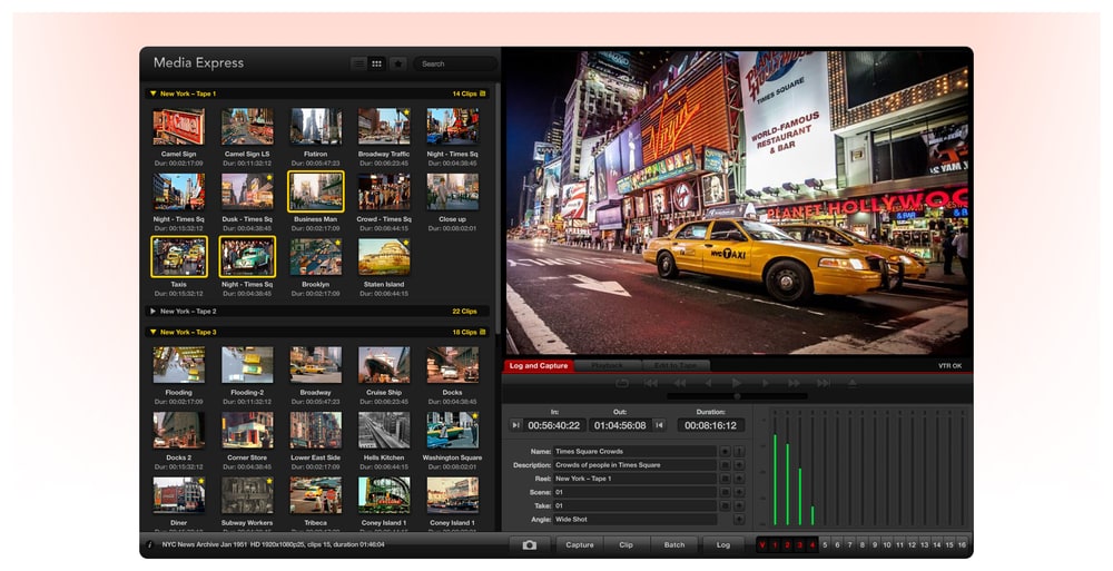 UltraStudio Express Monitor 3G – Priloženi softver