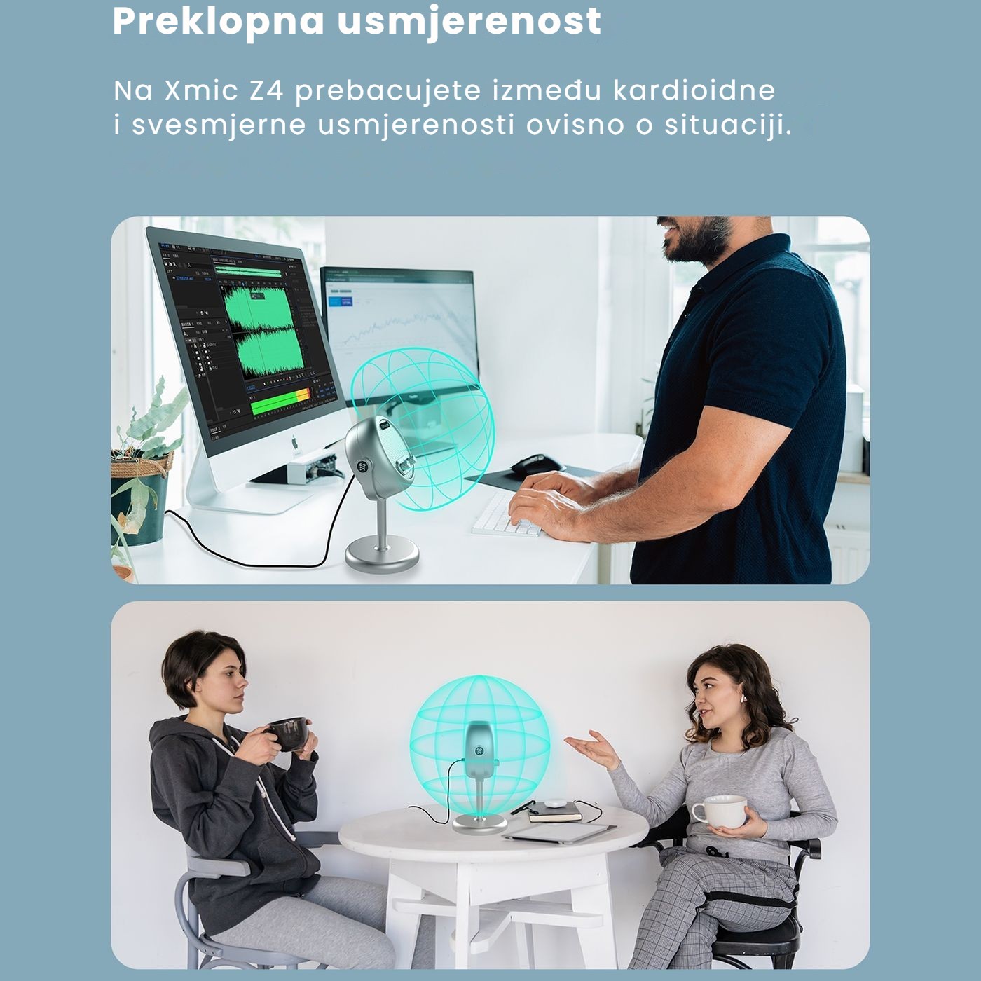 Saramonic Xmic Z4 – Jedan mikrofon, više situacija