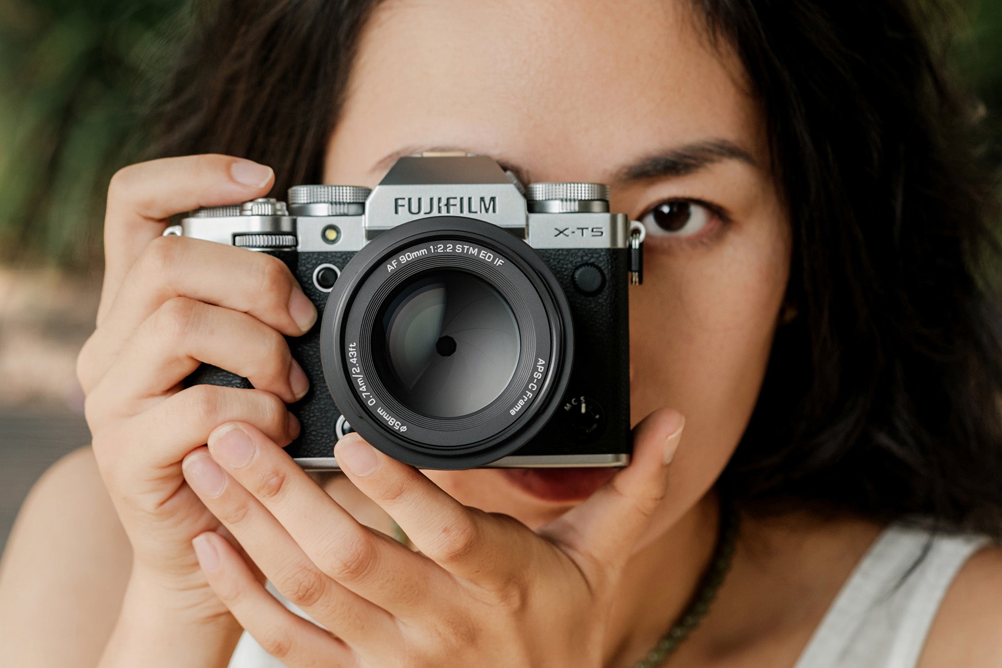 Viltrox AF 90 mm F2.2 XF na fotoaparatu Fujifilm