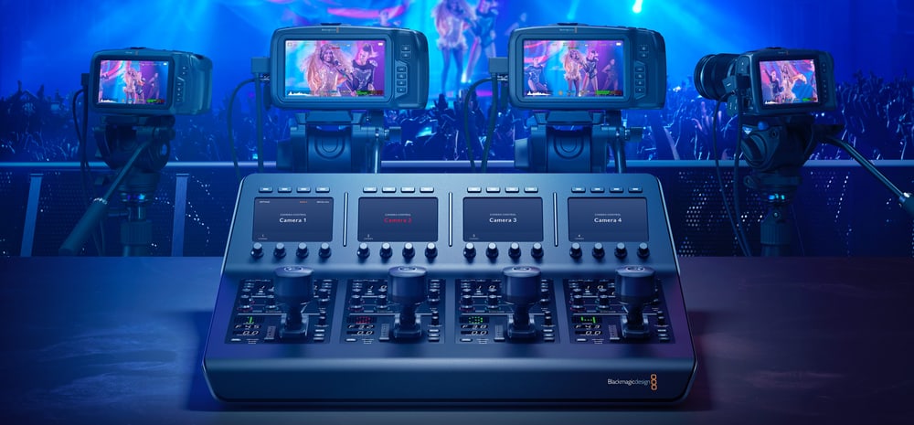 ATEM Camera Control Panel – Do četiri kamere s jedne ploče