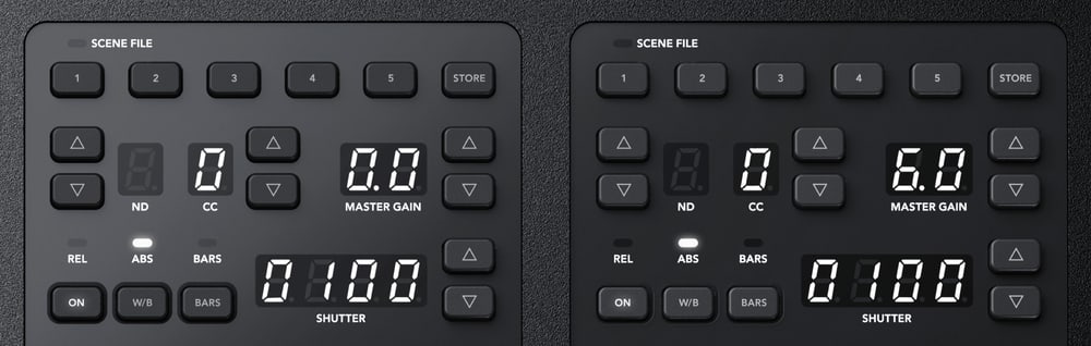 ATEM Camera Control Panel – Scene i postavke kamere