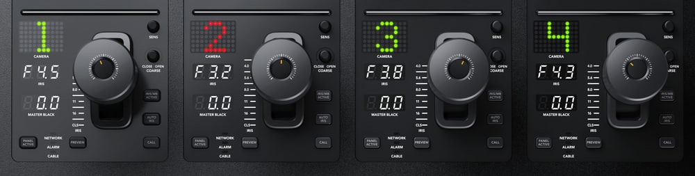 ATEM Camera Control Panel – Joystick za otvor blende i master black