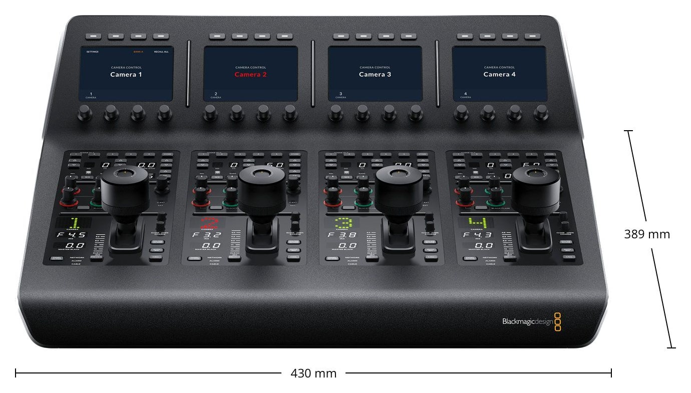 ATEM Camera Control Panel – Dimenzije