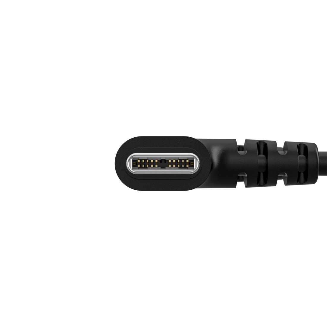 Detalj pravokutnog USB-C utikača na kabelu Teradek 11-1623