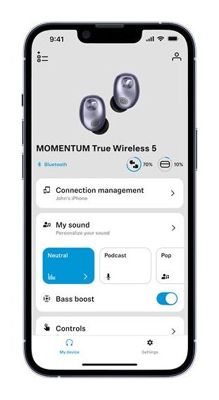 Sennheiser MOMENTUM True Wireless 5 Cream – Zvuk prilagođen vašem sluhu