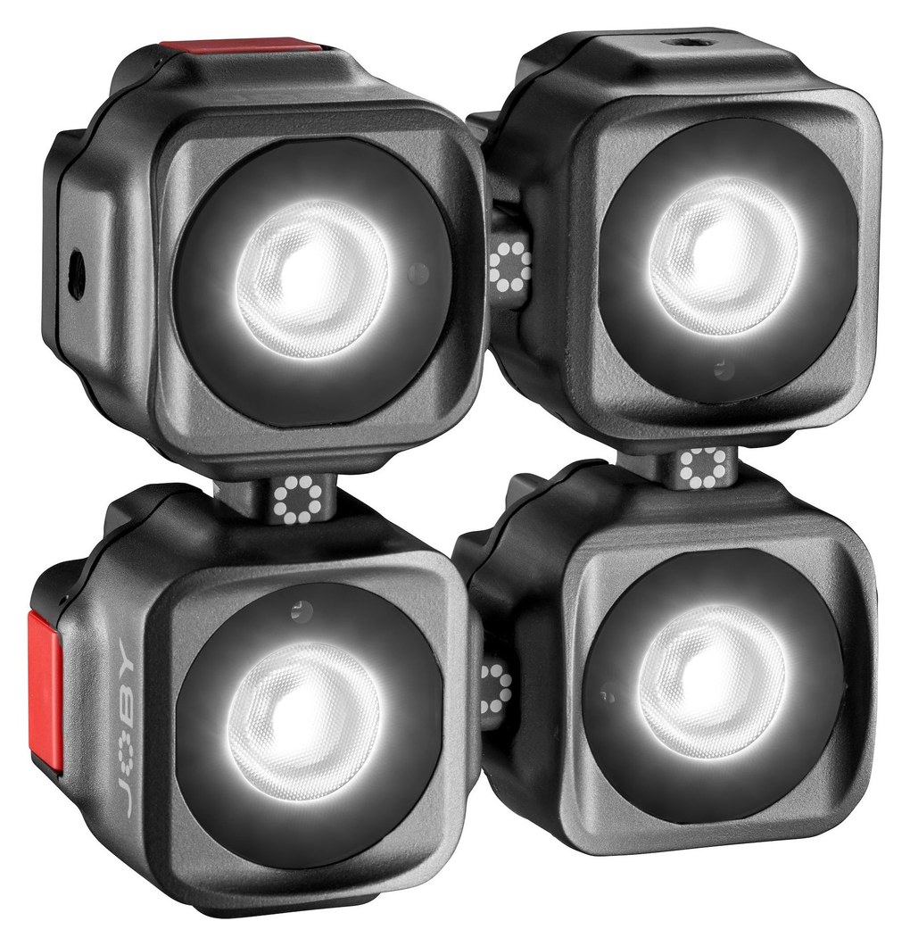 Joby Beamo Mini LED – Dva cold shoe nosača i navoj 1/4"-20