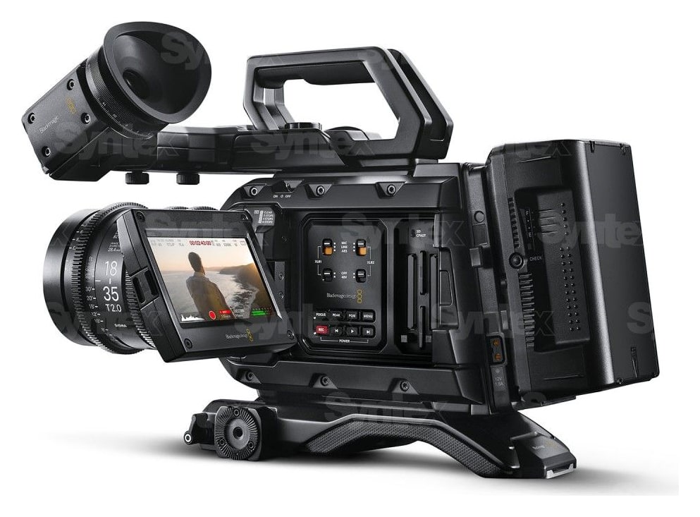 Blackmagic URSA Mini Pro 4.6K G2 – Upravljanje kao kod televizijske kamere