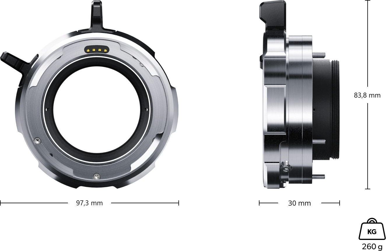 Blackmagic Design URSA Mini Pro PL Mount – Dimenzije i težina