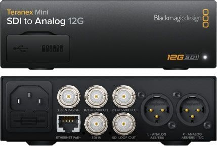 Teranex Mini SDI to Analog 12G – Tri analogna izlazna načina