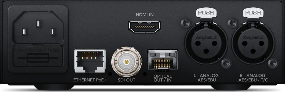 Teranex Mini HDMI to Optical 12G – Bakreni i optički izlaz istodobno