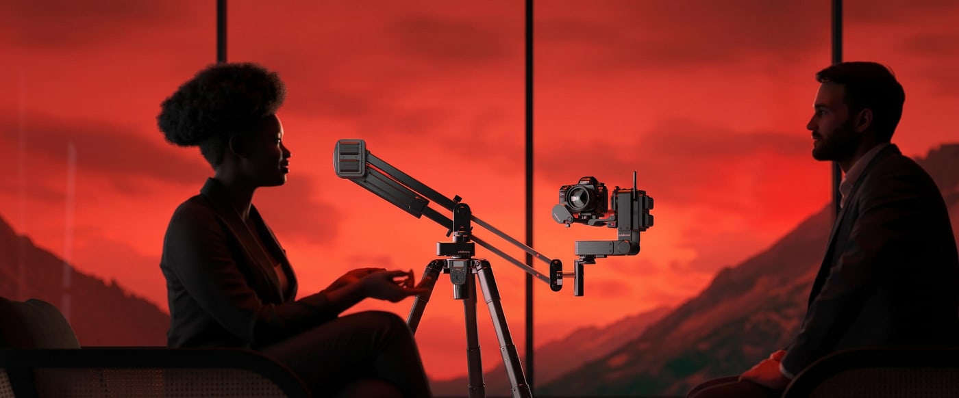 Kompaktan motorizirani jib za glatko filmsko kretanje
