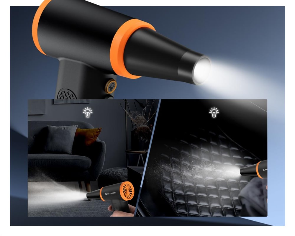 LED svjetlo i pokazivač baterije