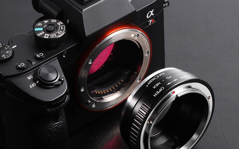 Objektivi Canon FD na fotoaparatima Sony E