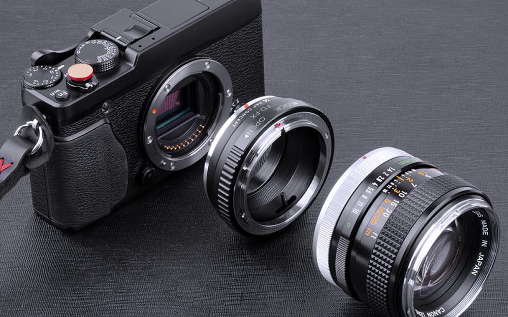 Objektivi Canon FD na fotoaparatima Fujifilm X