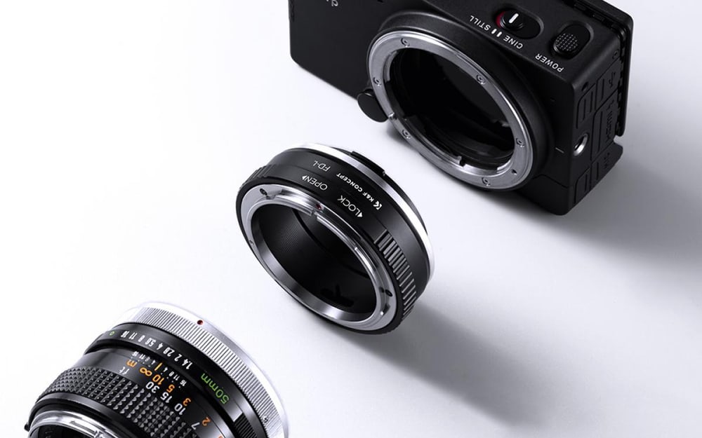 Objektivi Canon FD na fotoaparatima L-Mount