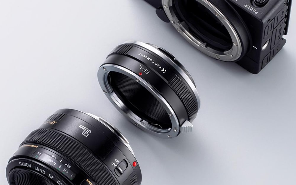Objektivi Canon EF na fotoaparatima L-Mount