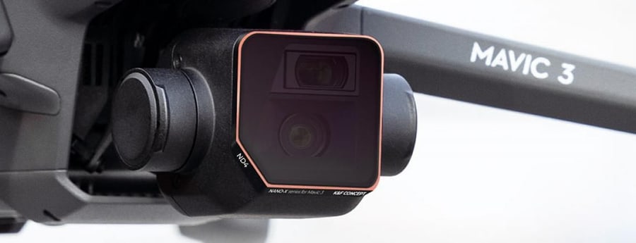 K&F Concept komplet 4 filtra ND64 + ND128 + ND256 + ND512 za dron DJI Mavic 3