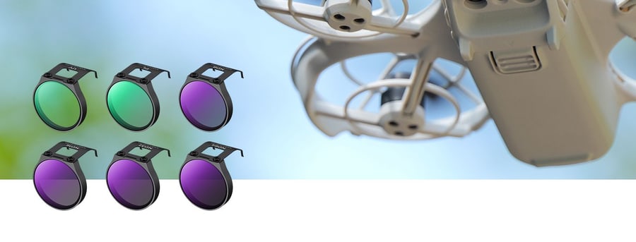 K&F Concept komplet 6 filtara UV + CPL + ND8 + ND16 + ND32 + ND64 za dron DJI NEO