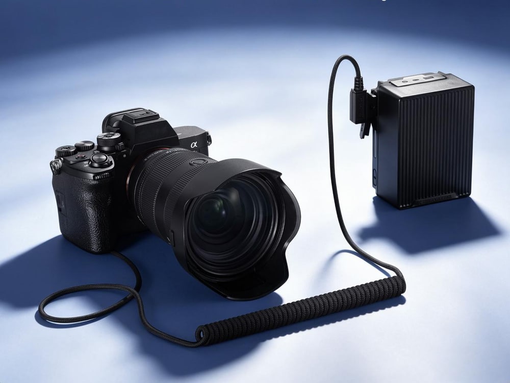 Dovoljna je baterija V-mount