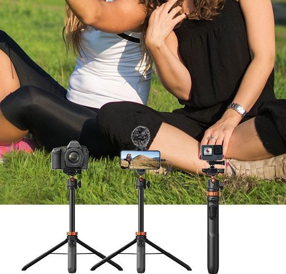 Telefon, fotoaparat i GoPro
