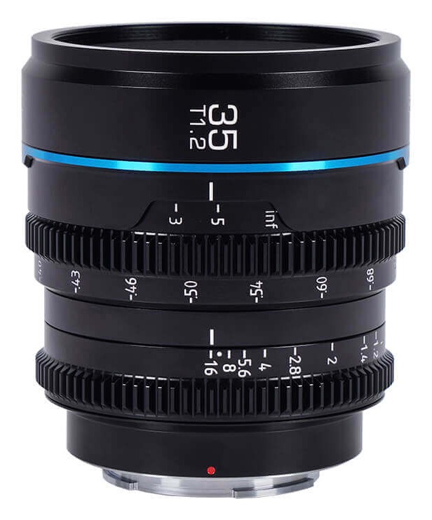 Sirui Nightwalker 35 mm T1,2 S35 ručni cine objektiv (MFT, crni)
