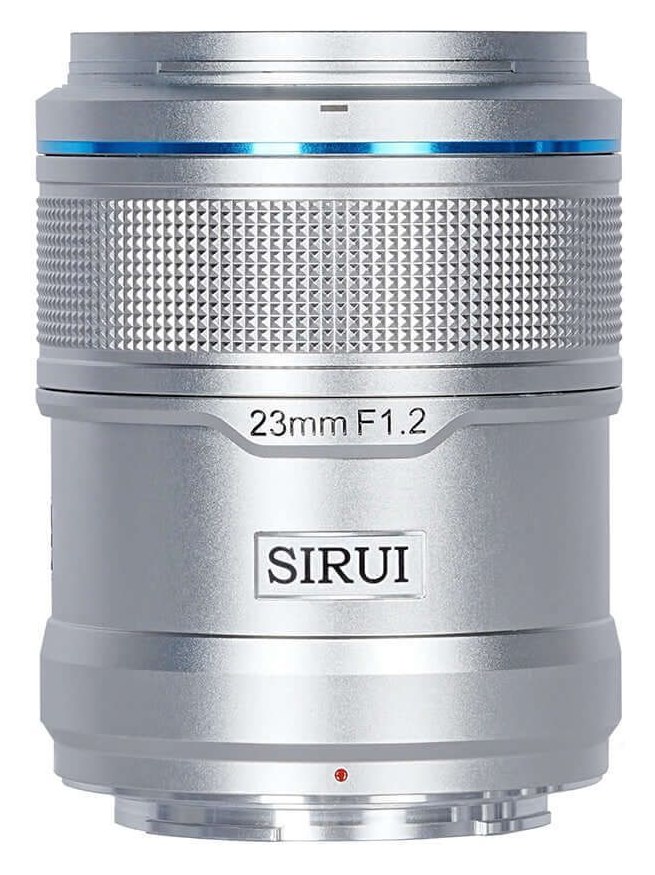 Sirui Sniper 23mm F1,2 APS-C AF objektiv, Nikon Z, srebrni