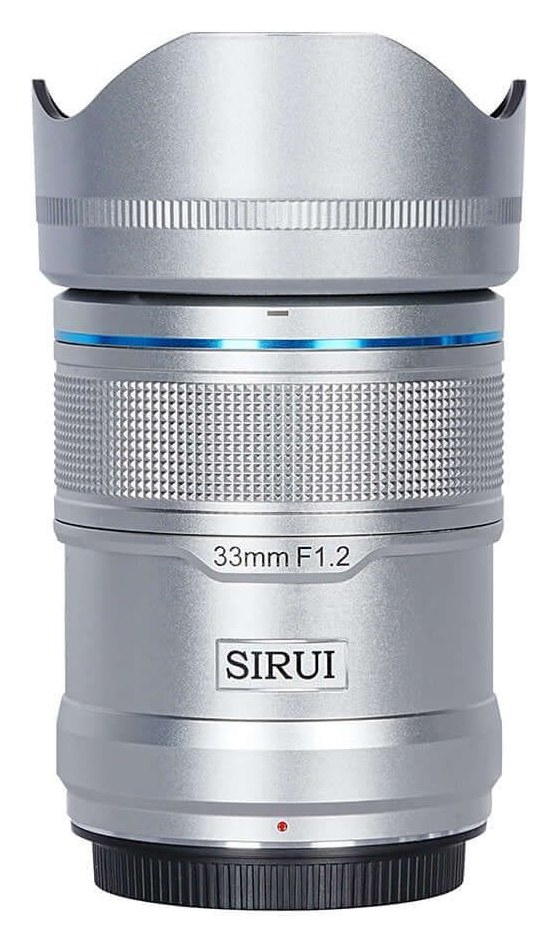 Sirui Sniper 33mm F1,2 APS-C AF objektiv, Sony E, srebrni