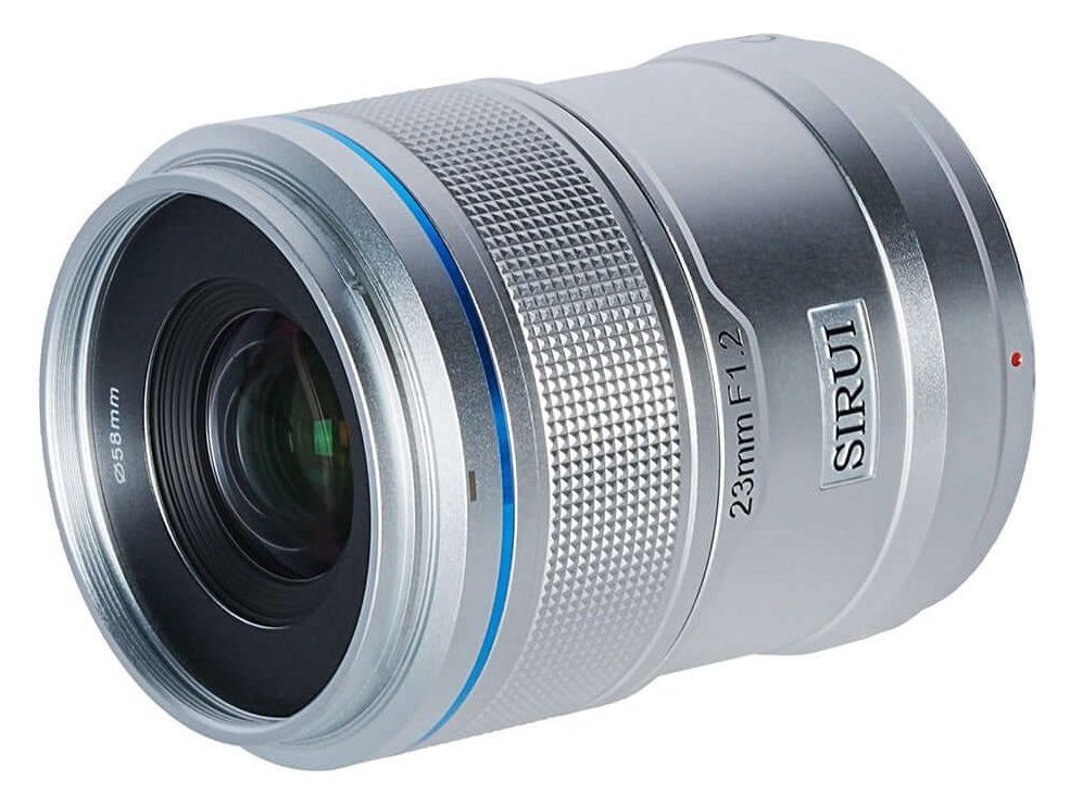Sirui Sniper 23mm F1,2 APS-C AF objektiv, Nikon Z, srebrni – Srebrna izvedba: aluminijska legura