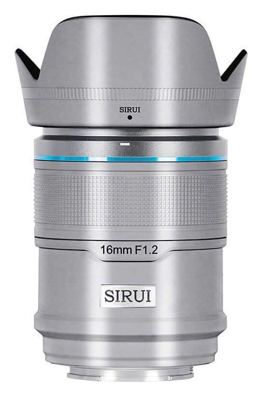 Sirui Sniper 16mm F1,2 APS-C AF objektiv, Sony E, srebrni