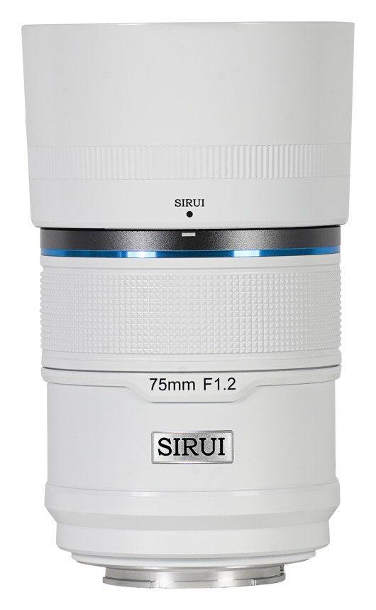 Sirui Sniper 75mm F1,2 APS-C AF objektiv, Sony E, bijeli
