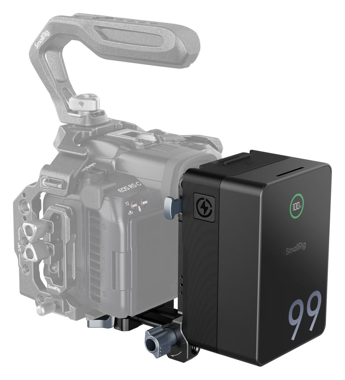 V-mount baterija 99 Wh sa sklopivom pločom