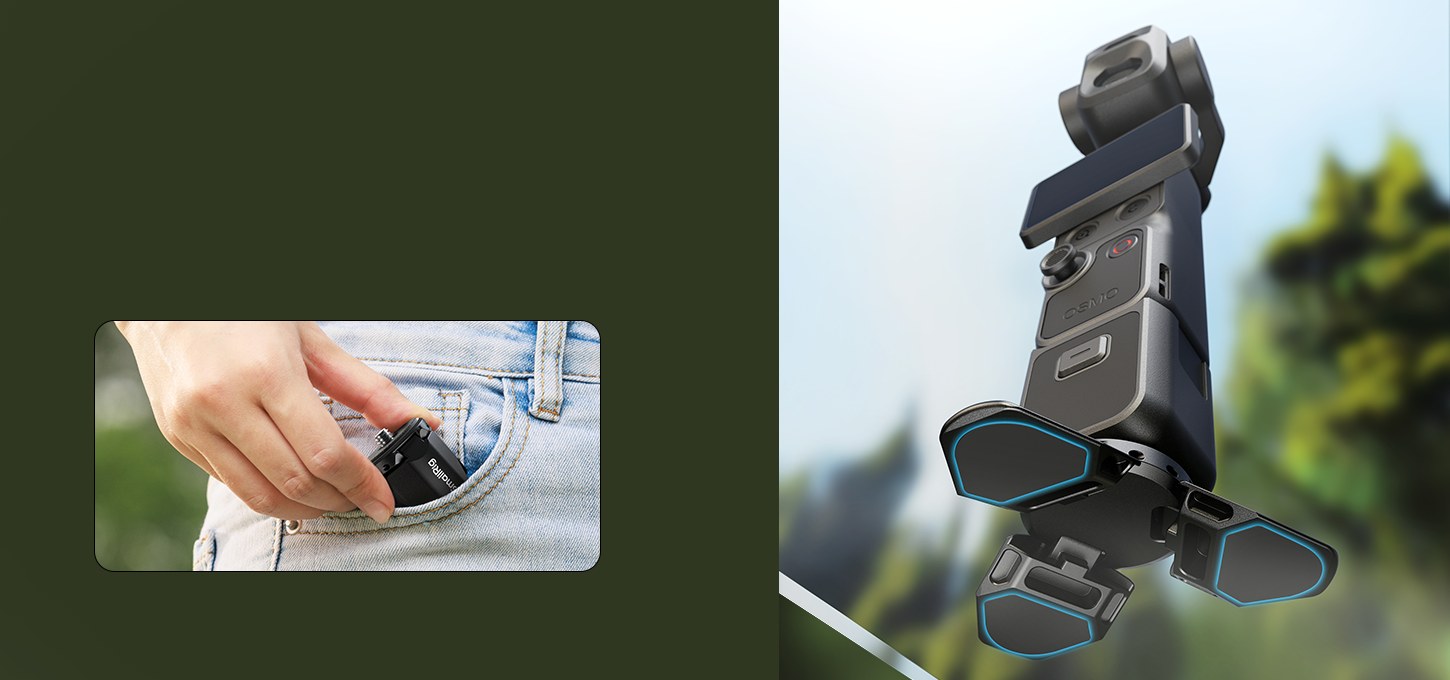 Mini stativ za DJI Osmo Pocket i Luna – 5