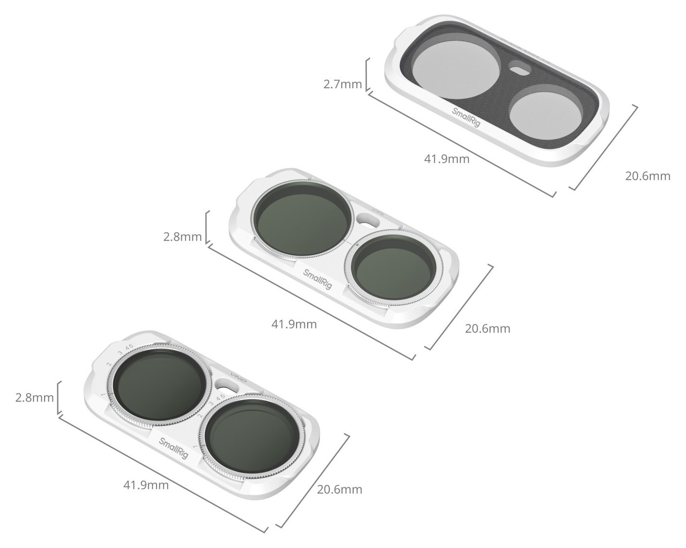 Tri magnetska filtra za Insta360 Luna Ultra