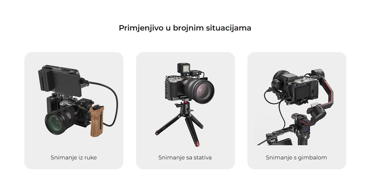 SmallRig Cage for Sony Alpha 7C 3081B