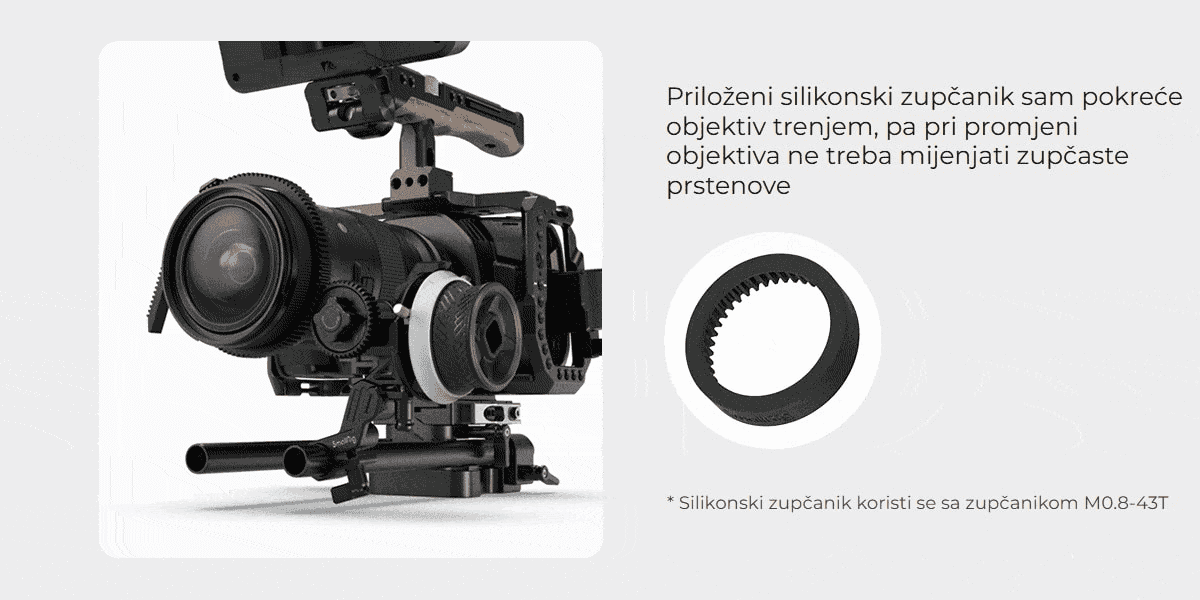 SmallRig mini Follow Focus F40 3010C