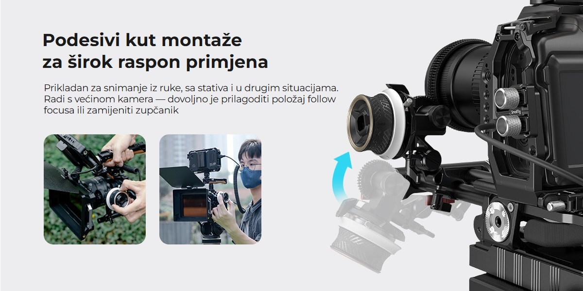 SmallRig mini Follow Focus F40 3010C