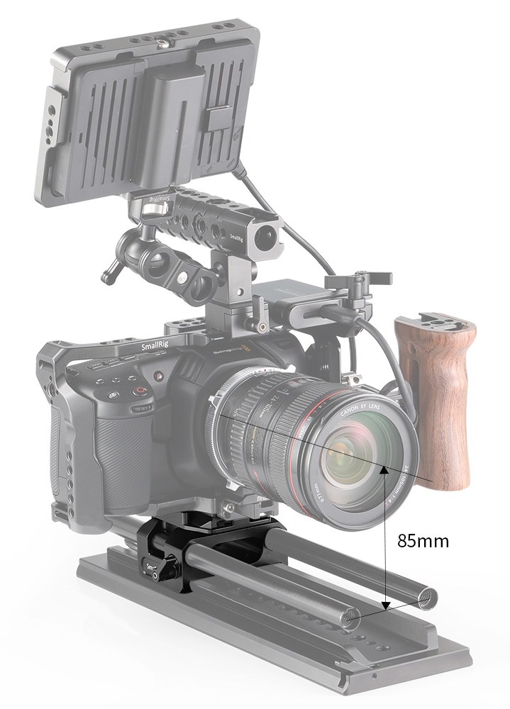 osnovna ploča za BMPCC 4K (kompatibilan s Manfrotto 501PL) 2266