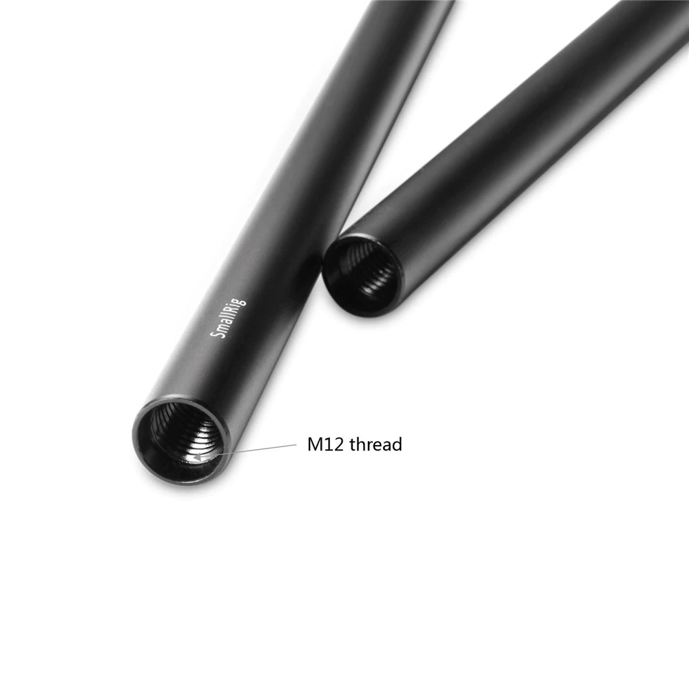tvrdo anodizirana aluminijska legura, par šipki od 15 mm (M12-12 inča, 30 cm)
