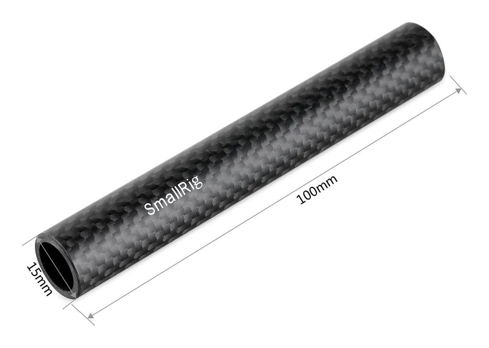 štap od karbonskih vlakana od 15 mm (4'', par)