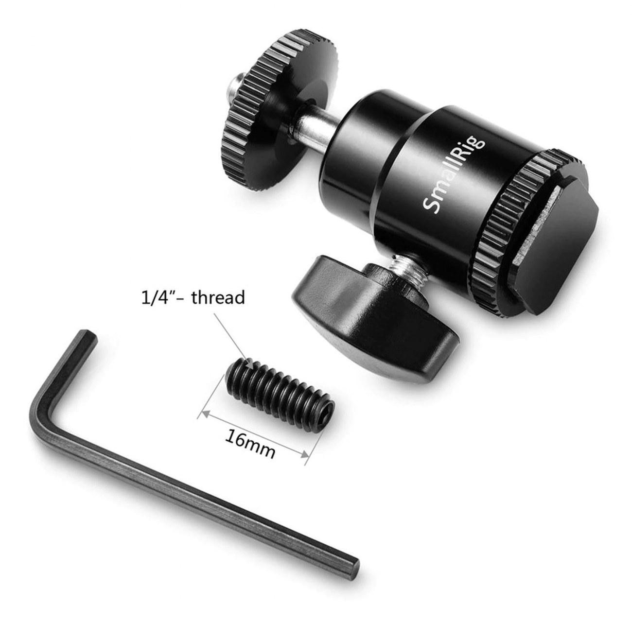 Novi 1/4″ Hot shoe nosač kamere s dodatnim 1/4″ vijkom