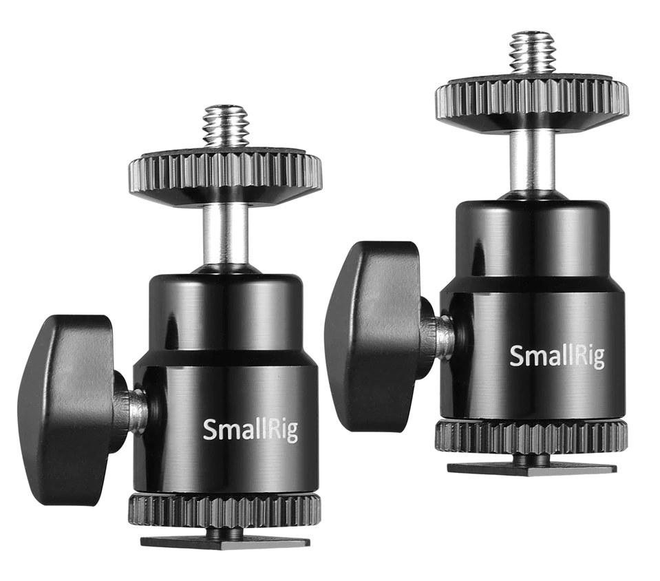 1/4″ Hot shoe nosač kamere s dodatnim 1/4″ vijkom (pakiranje od 2 komada)