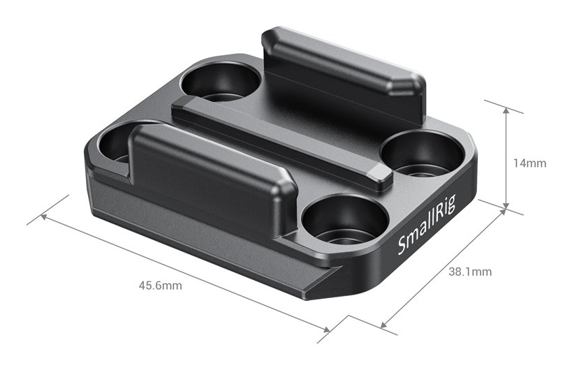Buckle adapter s Arca pločicom za brzo otpuštanje za GoPro APU2668 kamere