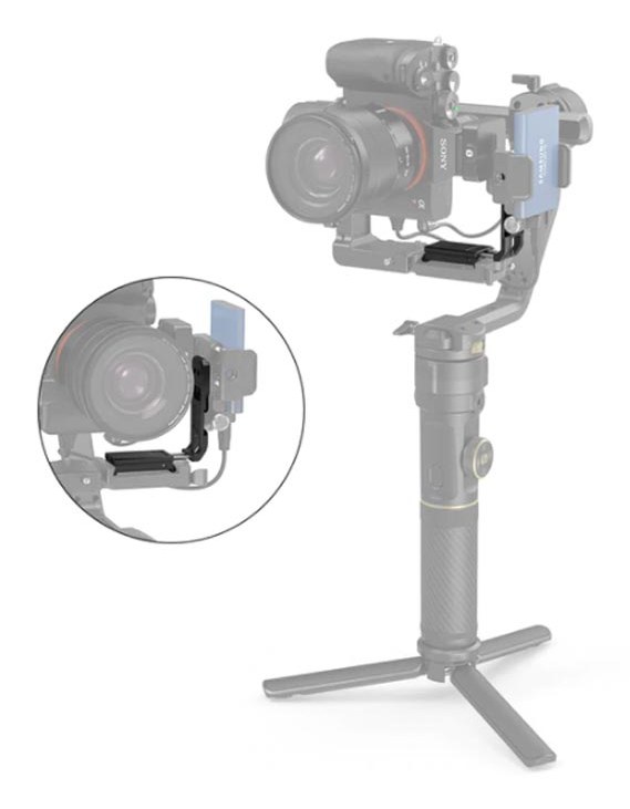 Quick Release Extension Bracket pro ZHIYUN CRANE 2S ručni stabilizator