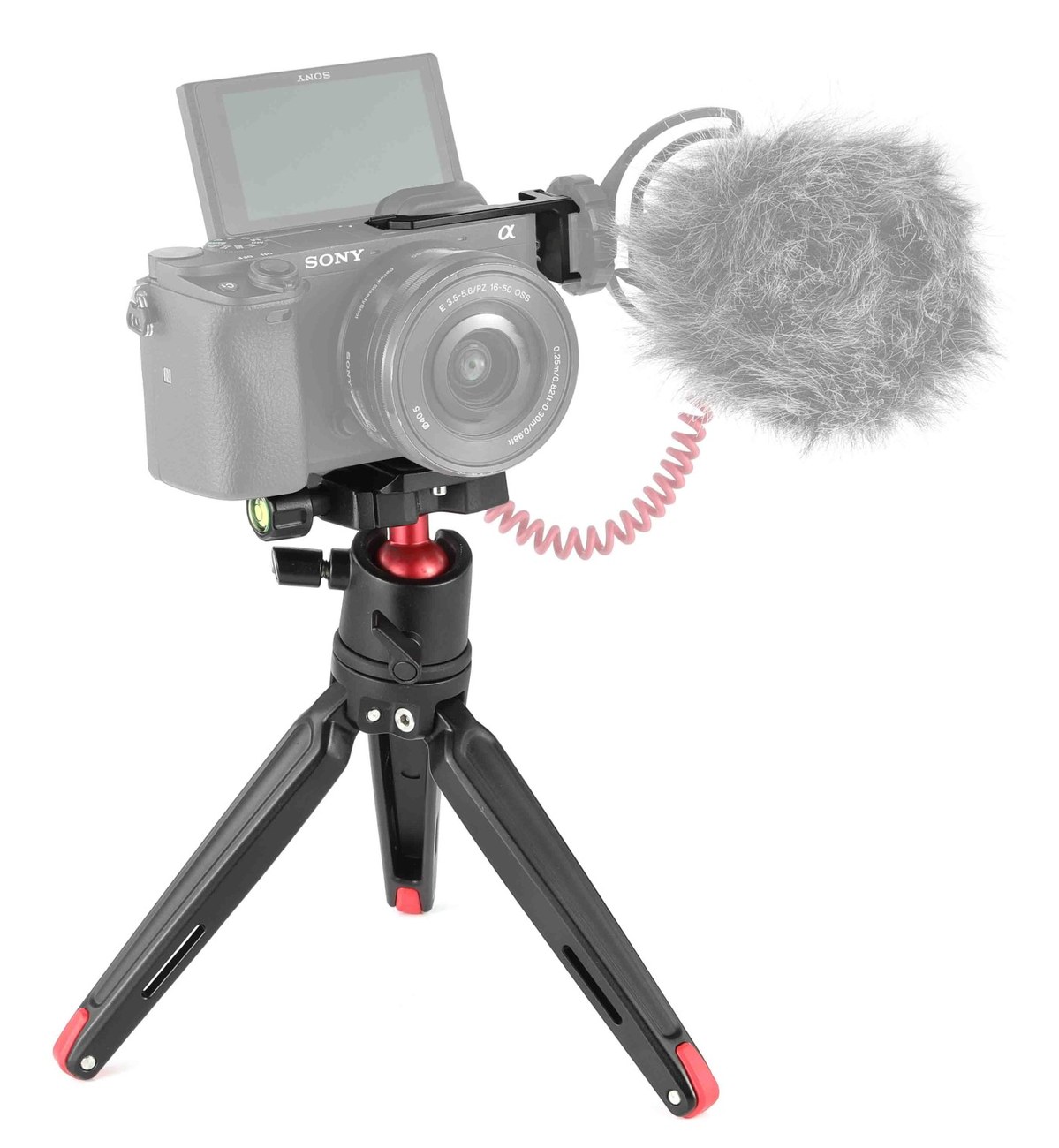 Mini stativ i komplet adaptera za cipele za Sony a6000/a6100/a6300/a6400/a6500