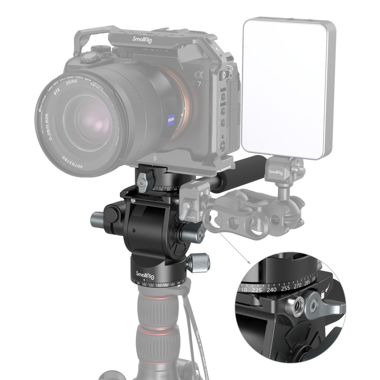 Lightweight Fluid Video Head 3457