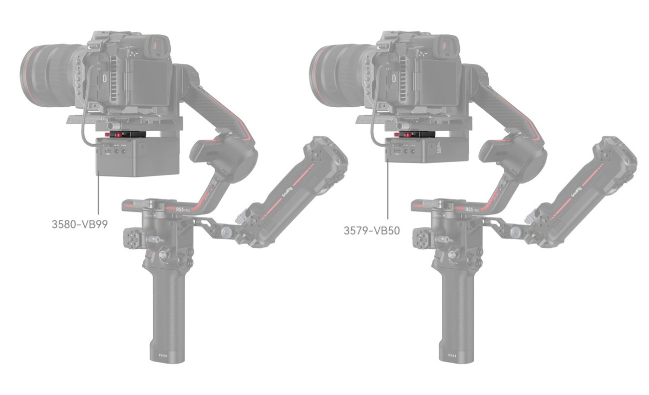 montažna ploča za napajanje za DJI RS stabilizatore