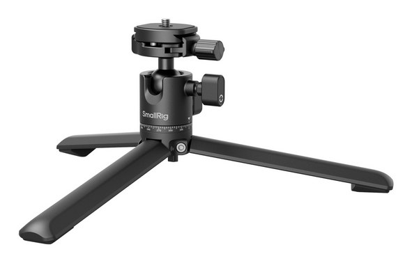 Metal Tabletop Tripod with Arca-Swiss Quick Release Plate and Panoramic Ball Head