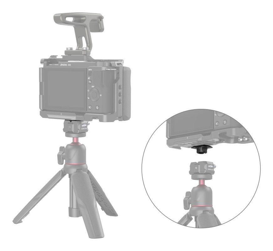 Drop-in HawkLock mini Universal Quick Release Top Mount Plate